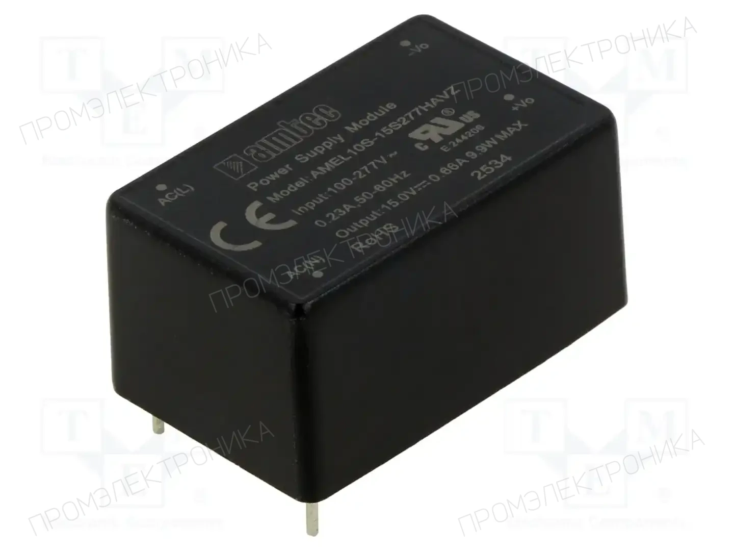 AIMTEC AMEL10S-15S277HAVZ — Преобразователи AC/DC для PCB