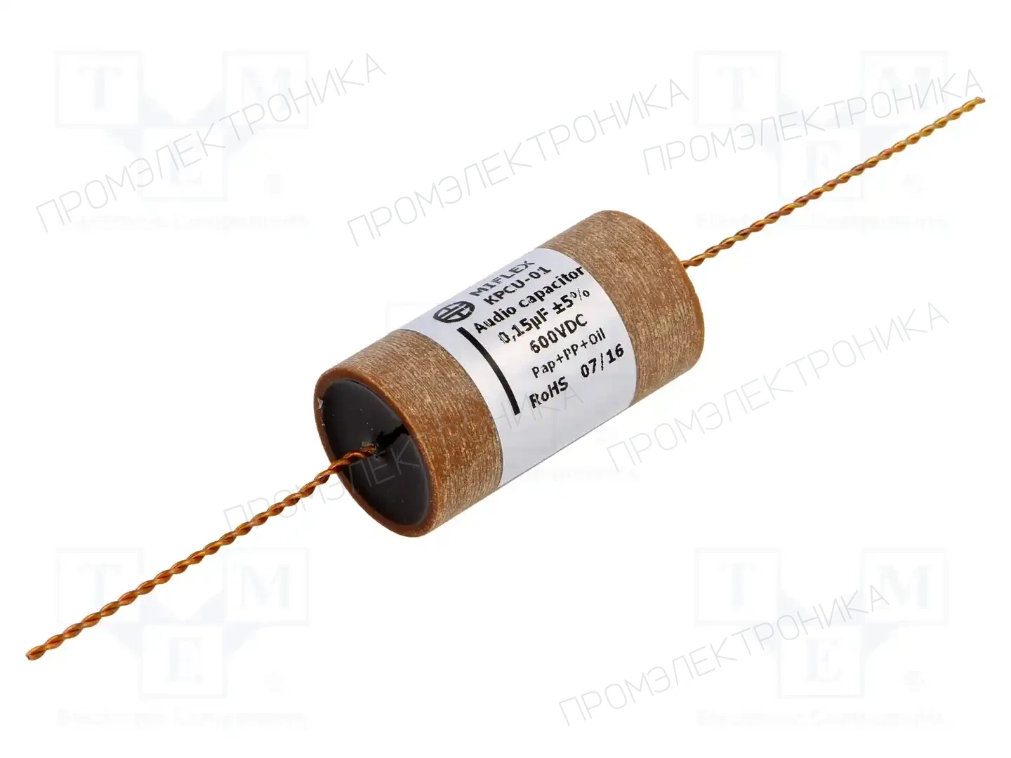 MIFLEX SOLUTIONS KPCU01H415J — Полипропиленовые конденсаторы аудио