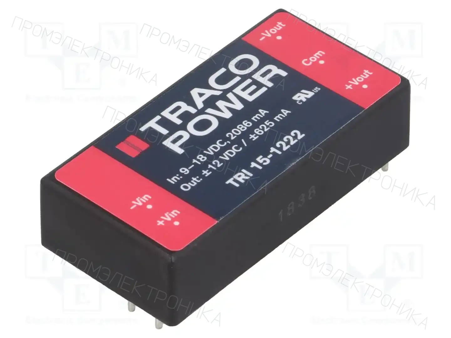 TRACO POWER TRI 15-1222 — Преобразователи DC/DC