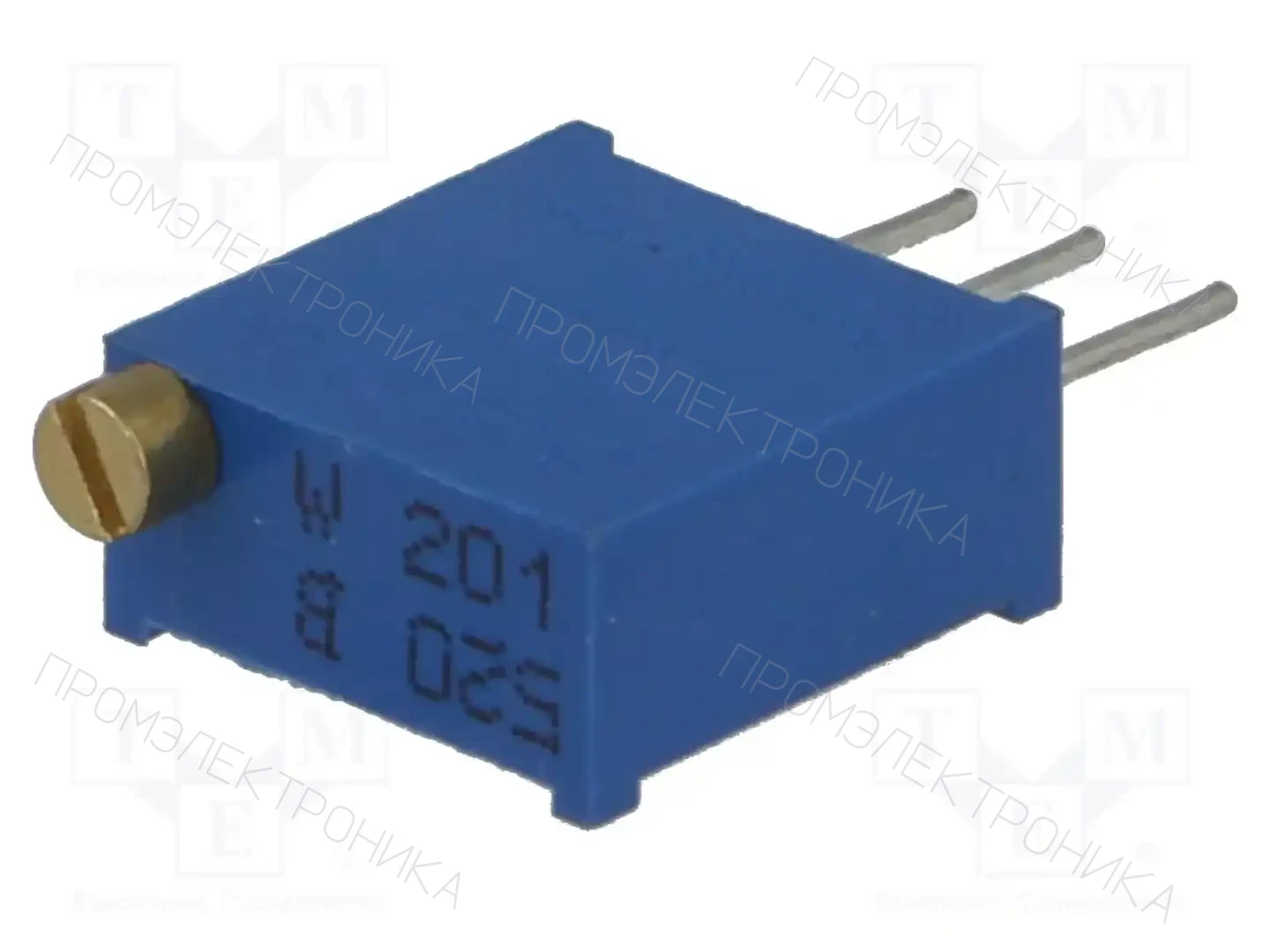 SR PASSIVES T910W-200R — Потенциометры THT многооборотные 3/8 дм