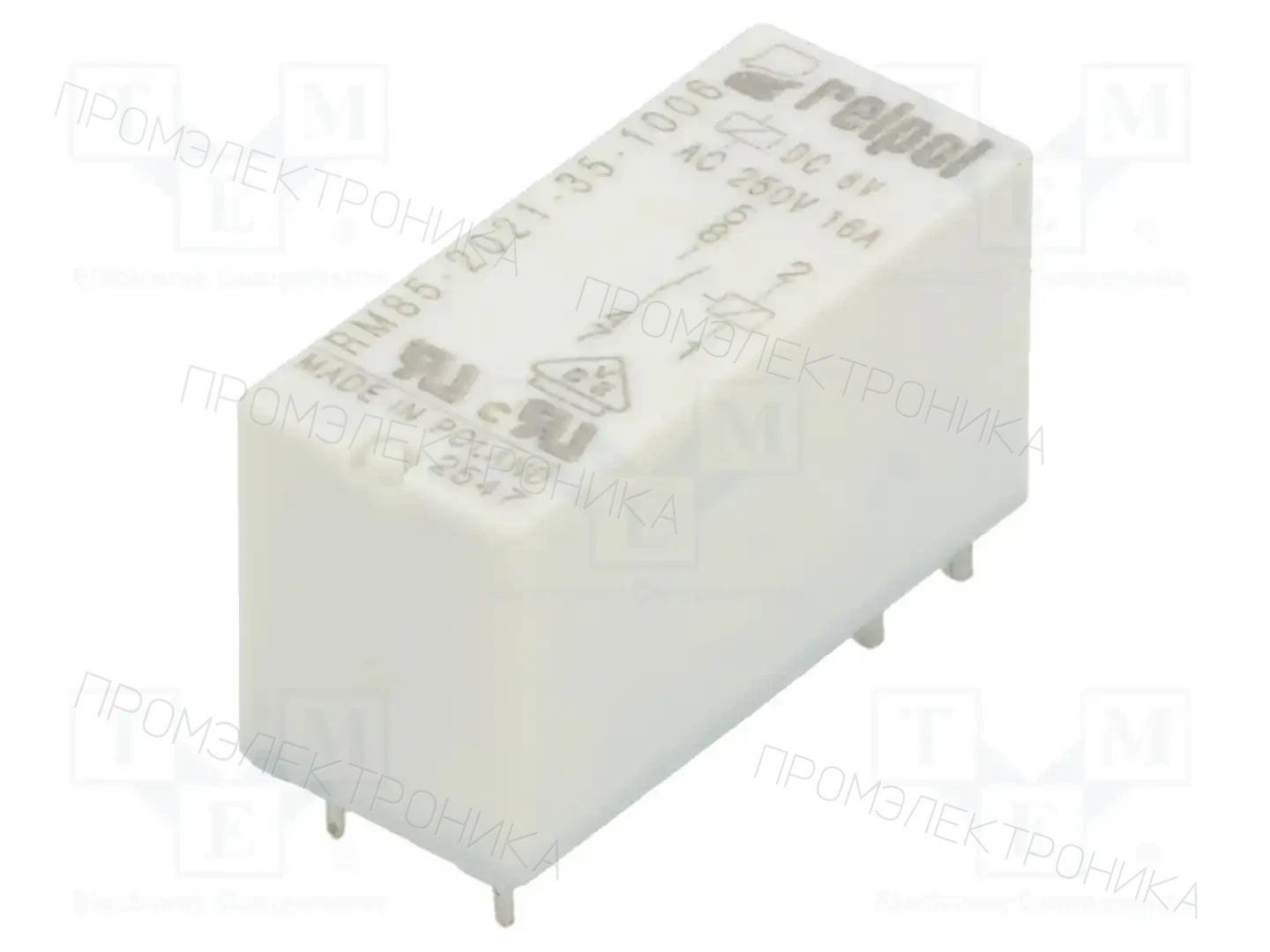 RELPOL RM85-2021-35-1006 — Реле электромагн. миниатюрные