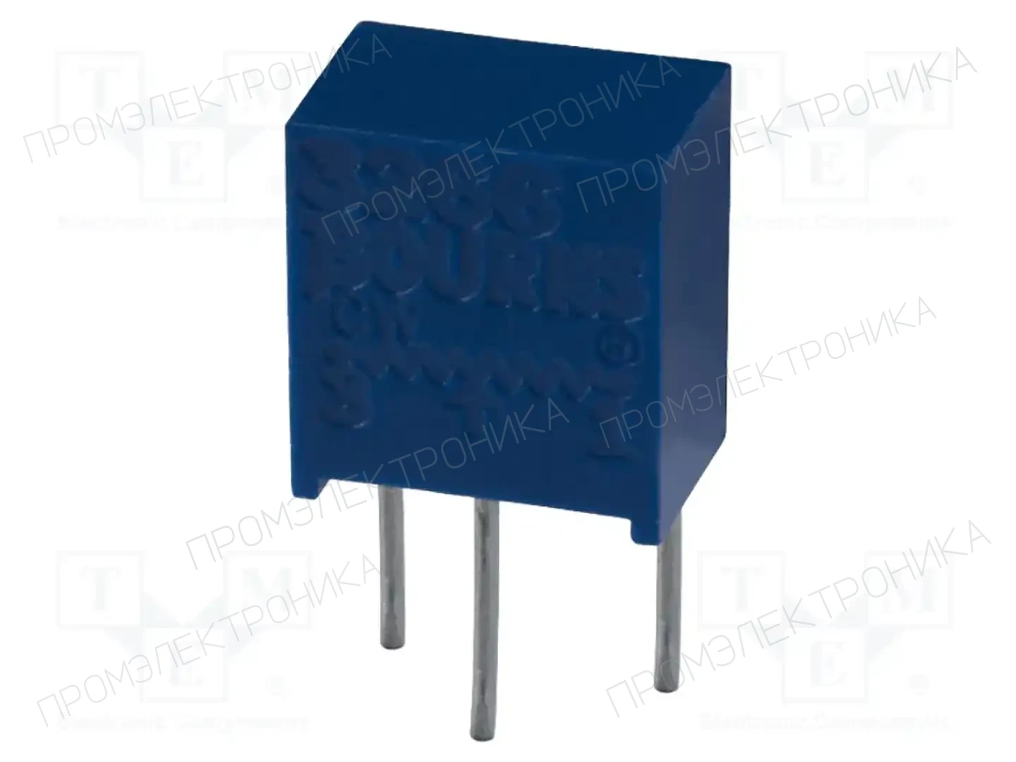 BOURNS 3266X-1-254LF — Потенциометры THT многооборотные 1/4 дм