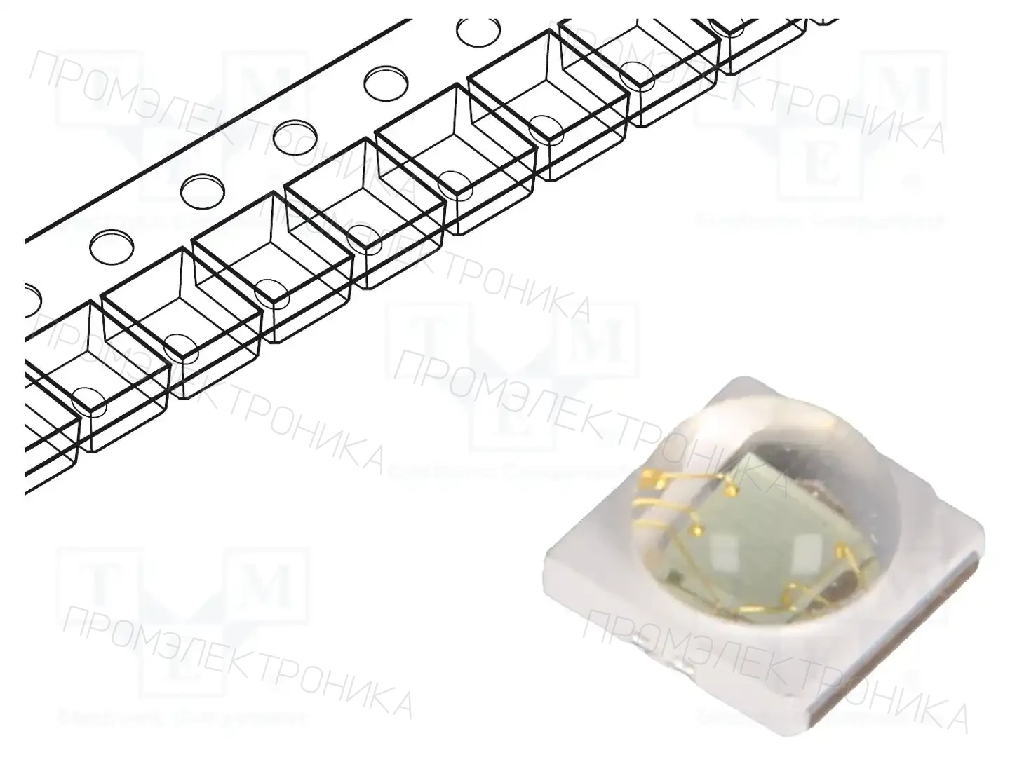 ProLight Opto PK2N-3LCE-SD — Светодиоды мощности цветные - Emitter