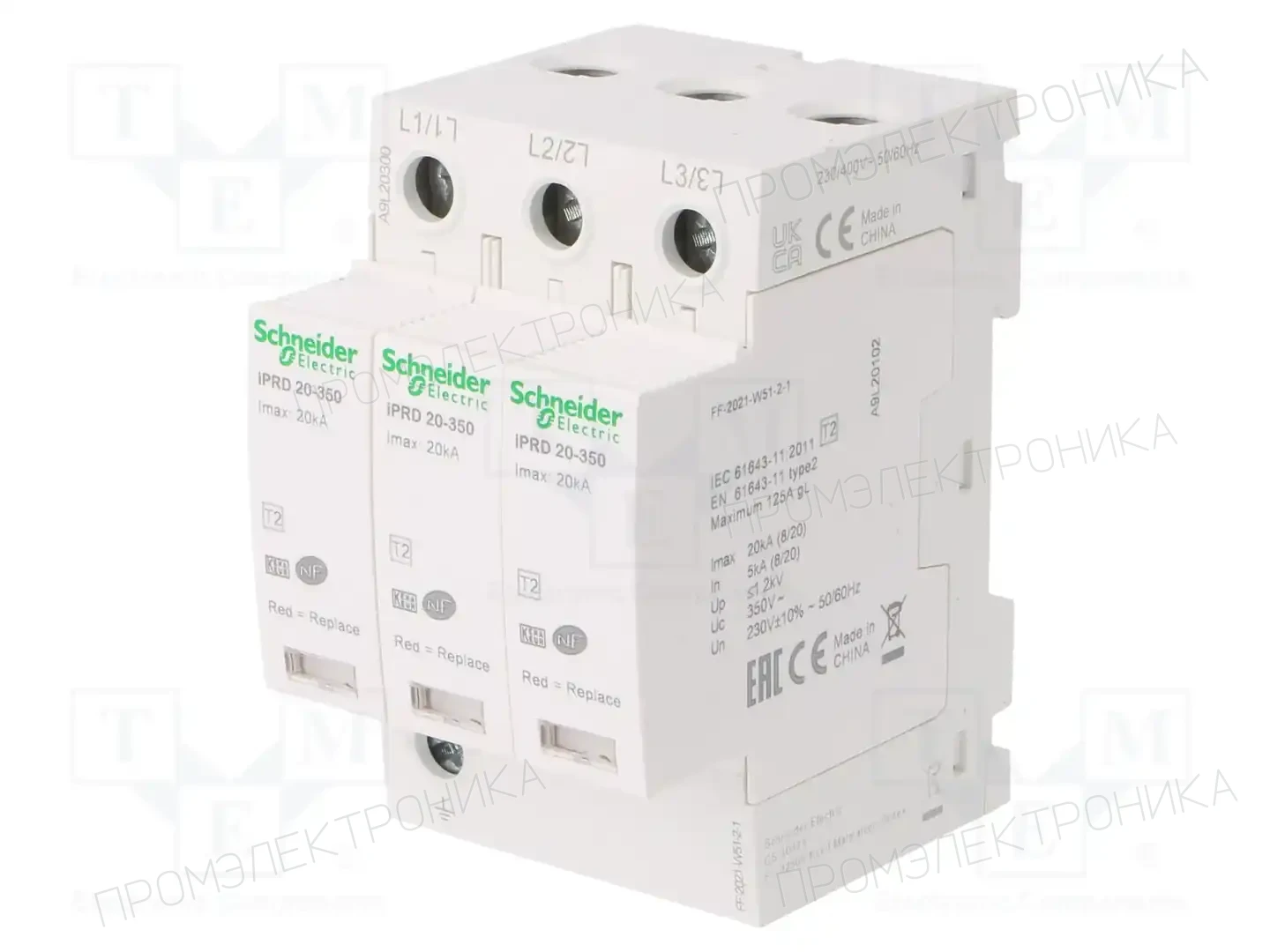 SCHNEIDER ELECTRIC A9L20300 — Ограничители перенапряжения