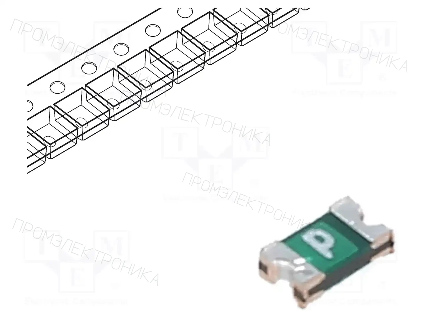 BEL FUSE 0ZCM0010FF2G — Предохранители полимерные SMD