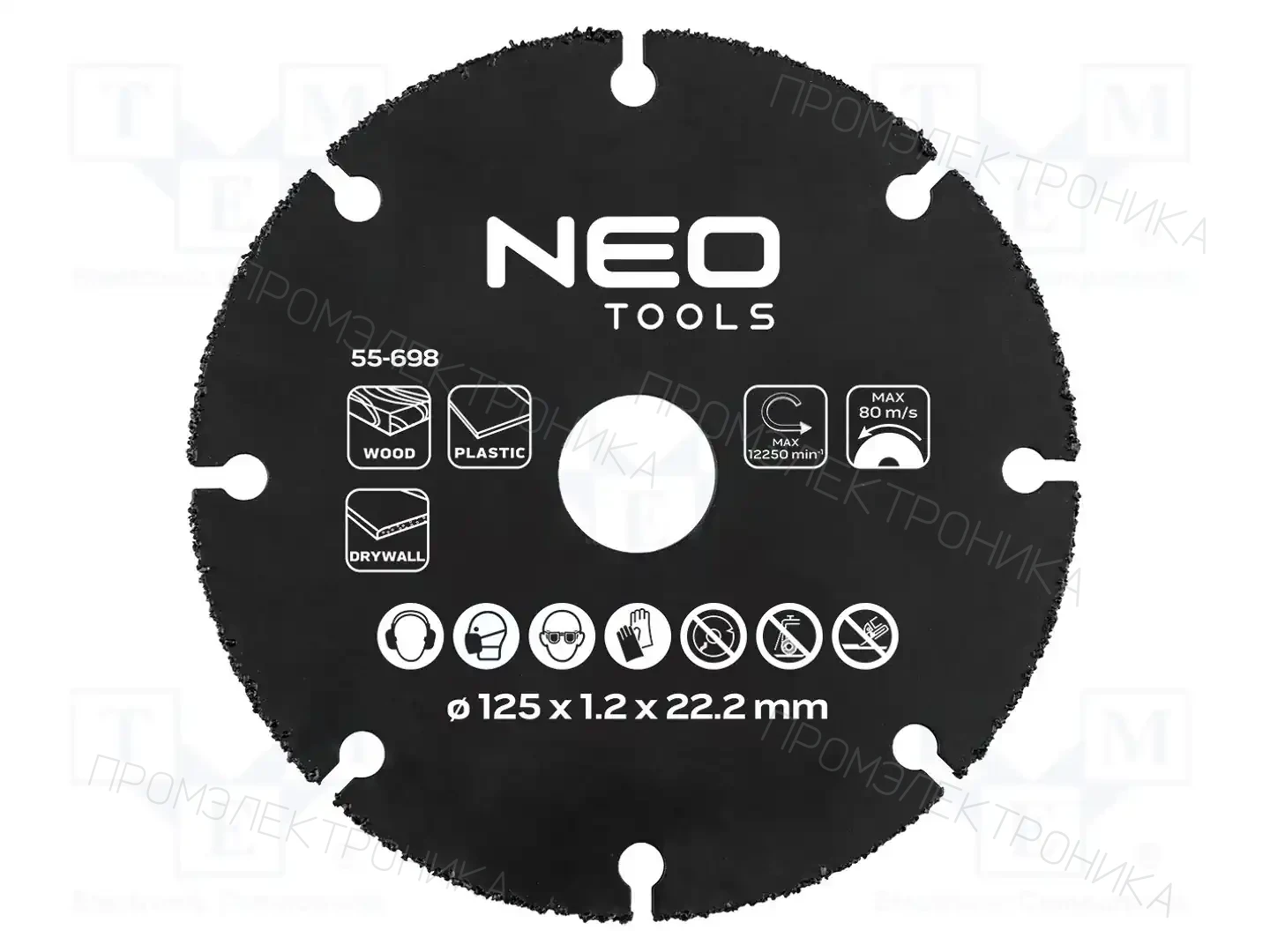 NEO TOOLS 55-698 — Диски для резки и шлифовки