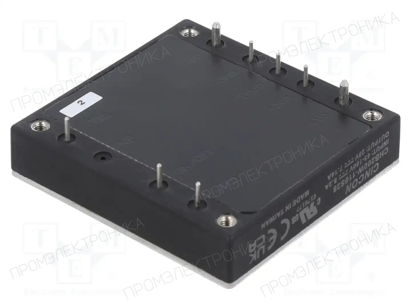 CINCON CHB200W-110S28 — Преобразователи DC/DC