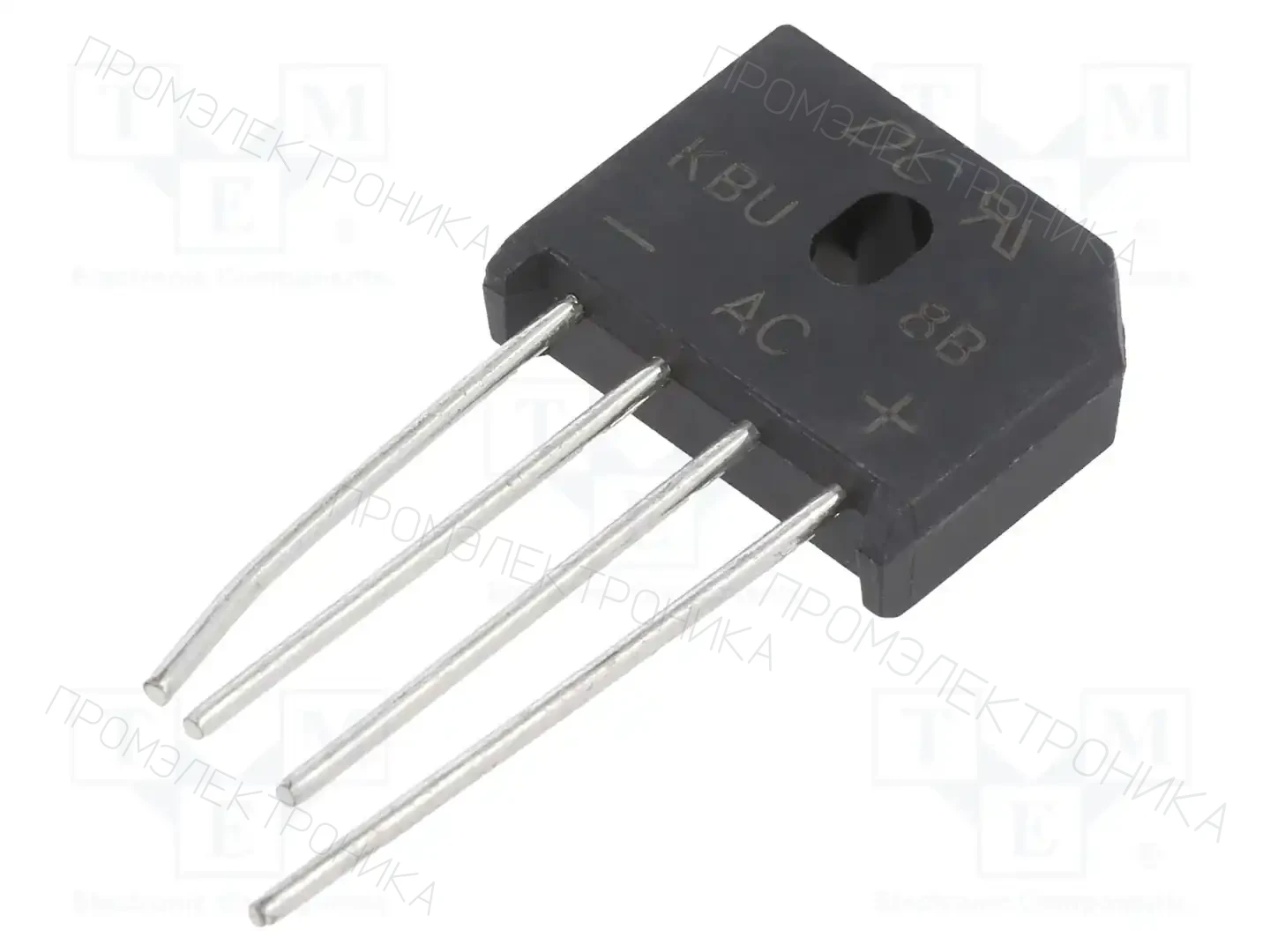 DC COMPONENTS KBU8B — Однофазные мосты диодные плоские