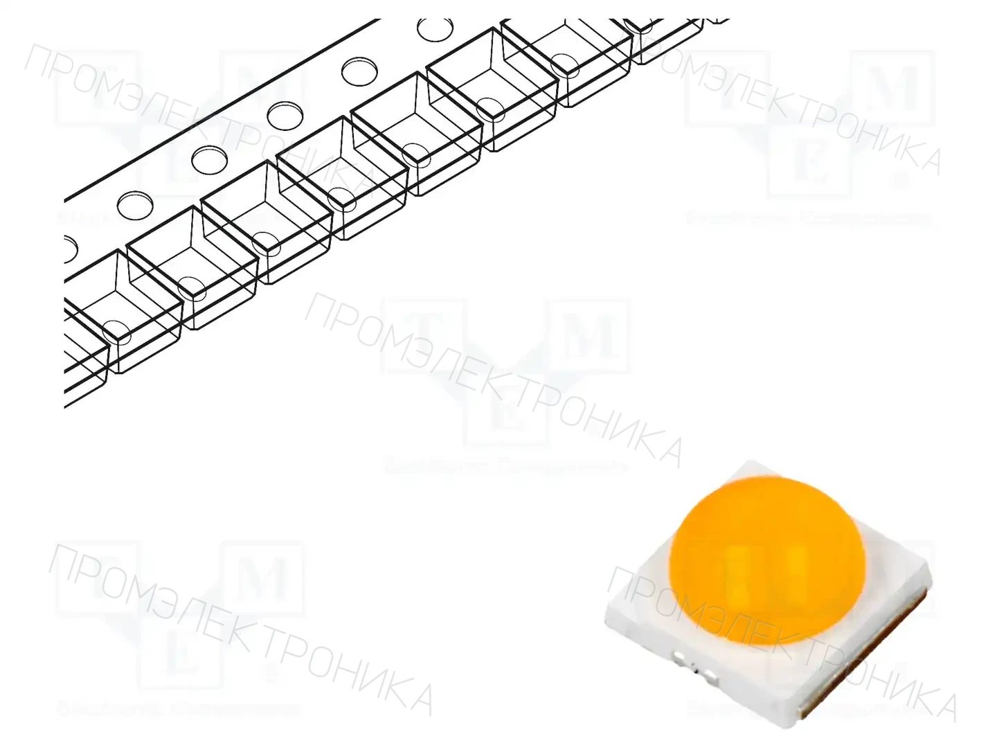 ProLight Opto PK2N-4LPE-SASD — Светодиоды мощности цветные - Emitter