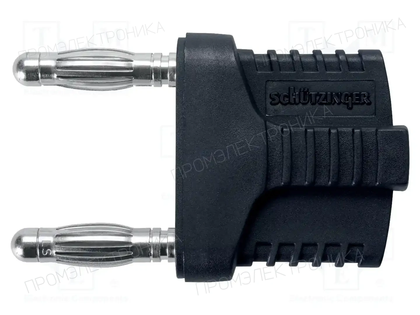 SCHÜTZINGER KURZ 19-4 IG MB NI / SW — Вилки банановые 4мм