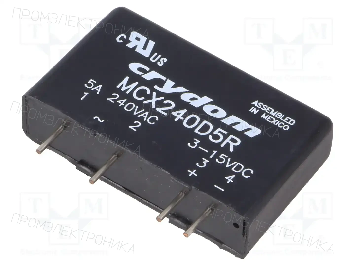 SENSATA / CRYDOM MCX240D5R — Реле SSR однофазные