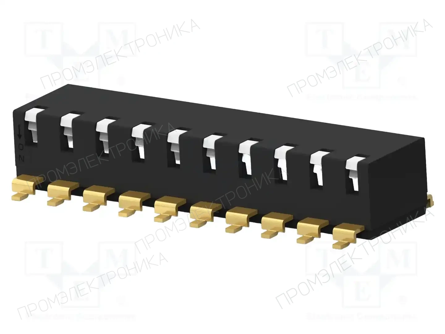 TE Connectivity EDSP10SGRNNTR04 — Переключатели типа Dip-Switch