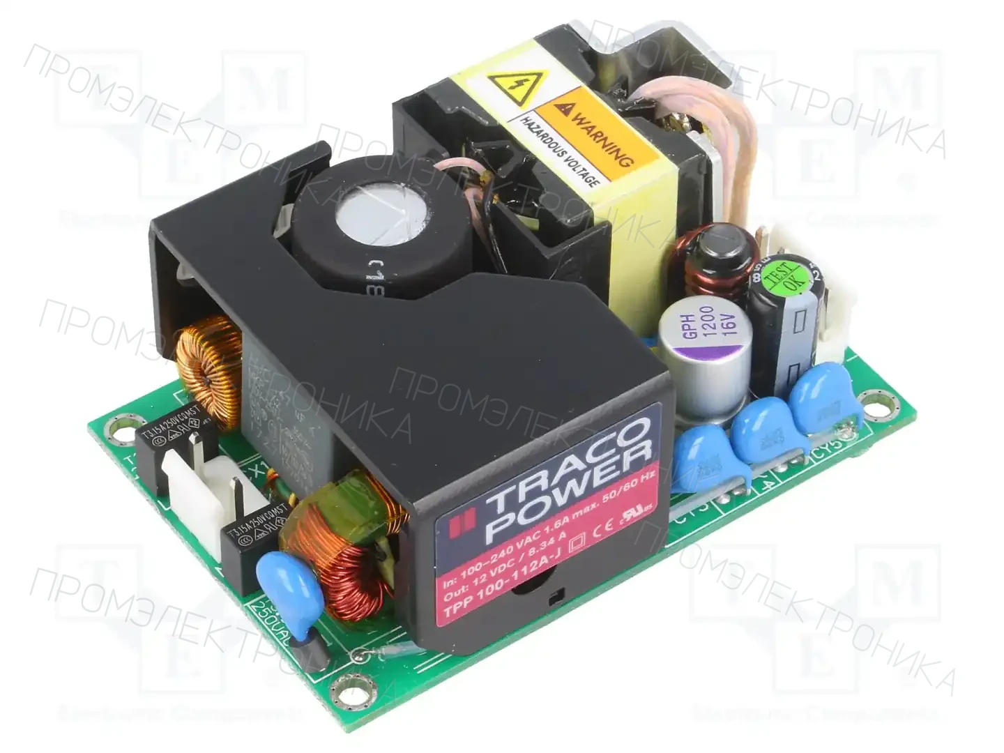 TRACO POWER TPP 100-112A-J — Открытые блоки питания