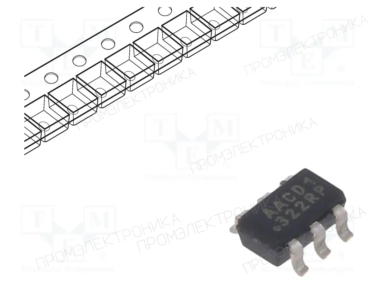 Microchip Technology MCP1502T-18E/CHY — Источники напряжения отнесения-микросх