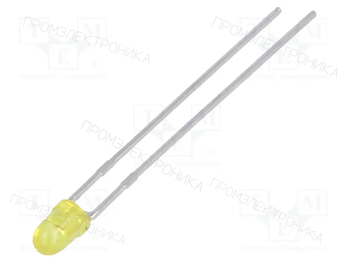 KINGBRIGHT ELECTRONIC L-7104YT — Круглые светодиоды THT