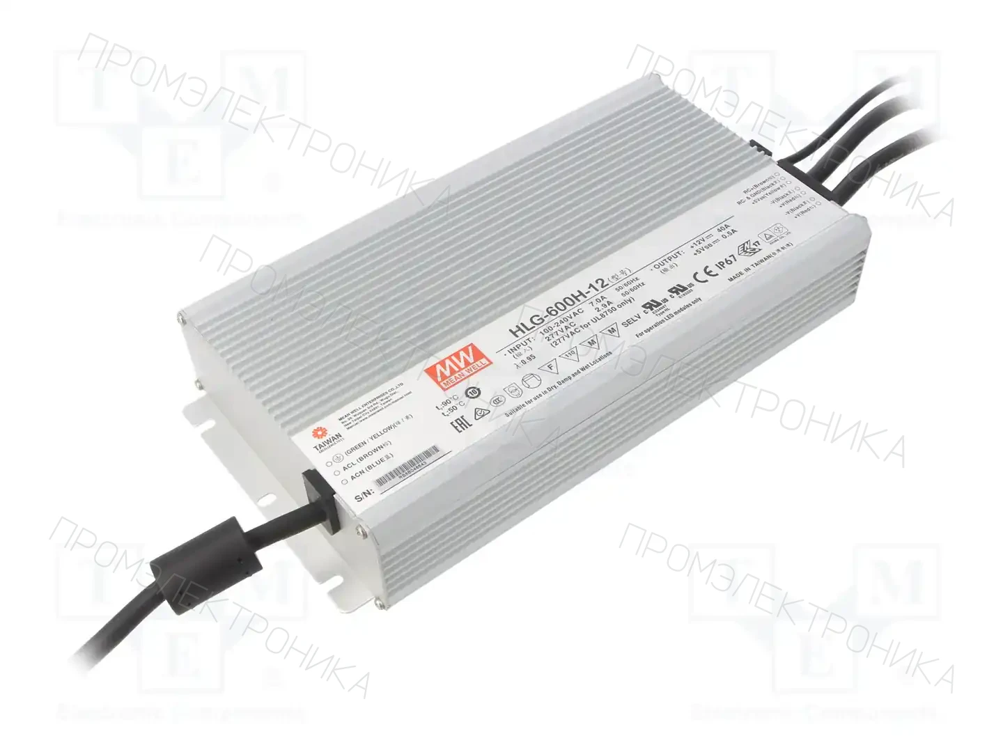 MEAN WELL HLG-600H-12 — Блоки питания для LED