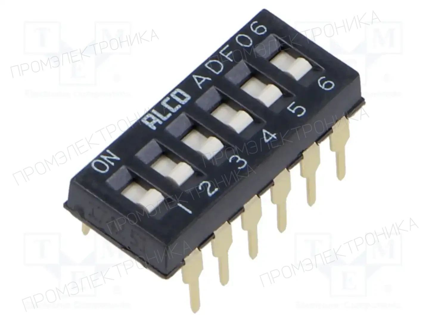 TE Connectivity 1825002-9 — Переключатели типа Dip-Switch