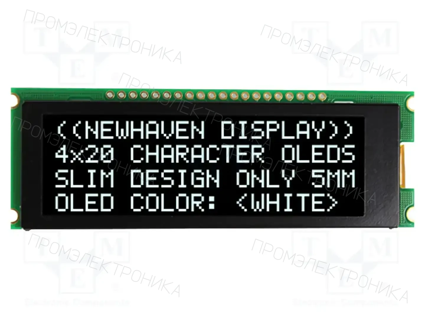 NEWHAVEN DISPLAY INTERNATIONAL NHD-0420CW-AW3 — Дисплеи OLED буквенно-цифровые