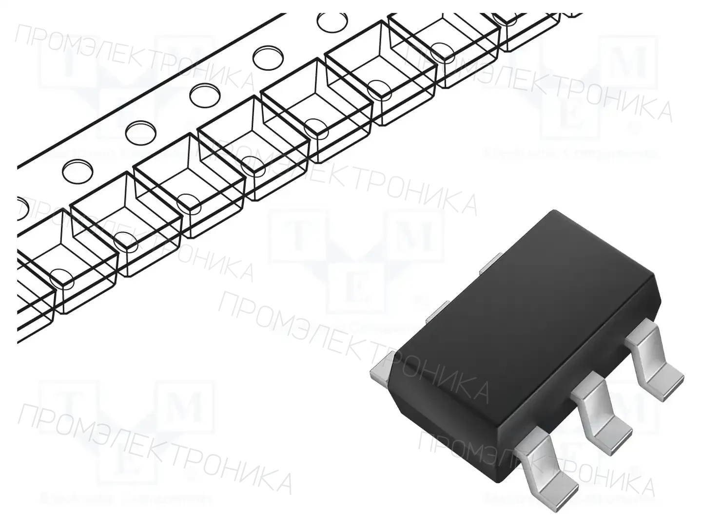 NEXPERIA BAS16VV,115 — Универсальные диоды SMD