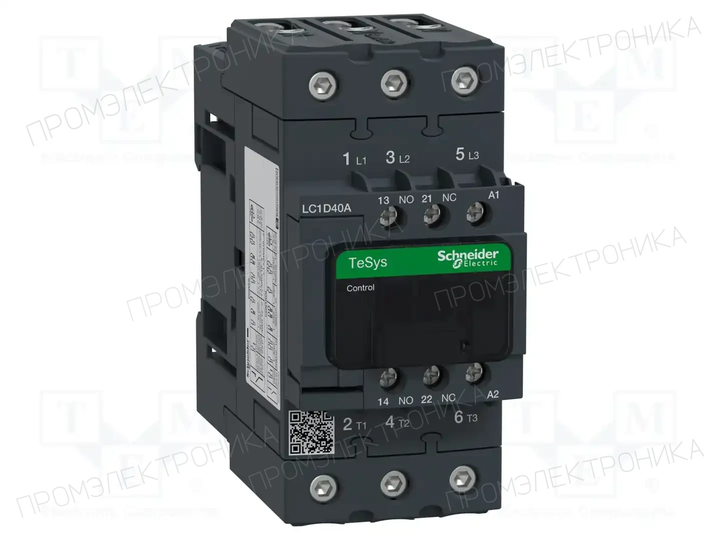 SCHNEIDER ELECTRIC LC1D40AD7 — Контакторы - главные модули