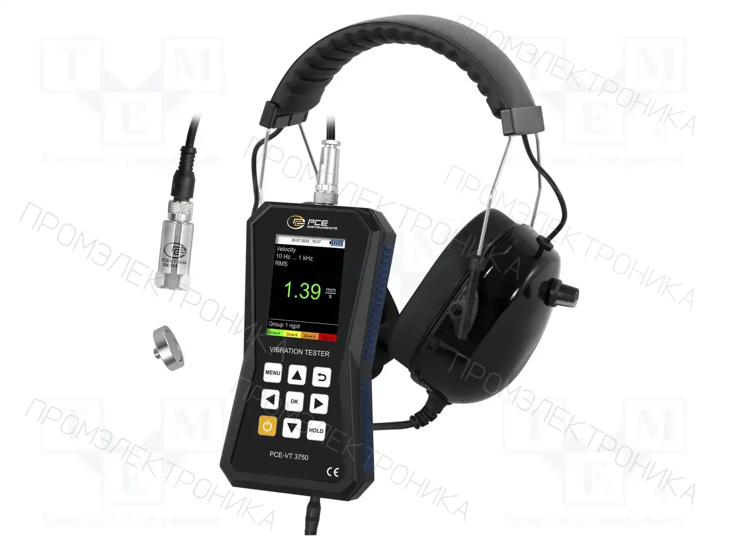 PCE INSTRUMENTS PCE-VT 3750 — Виброметры