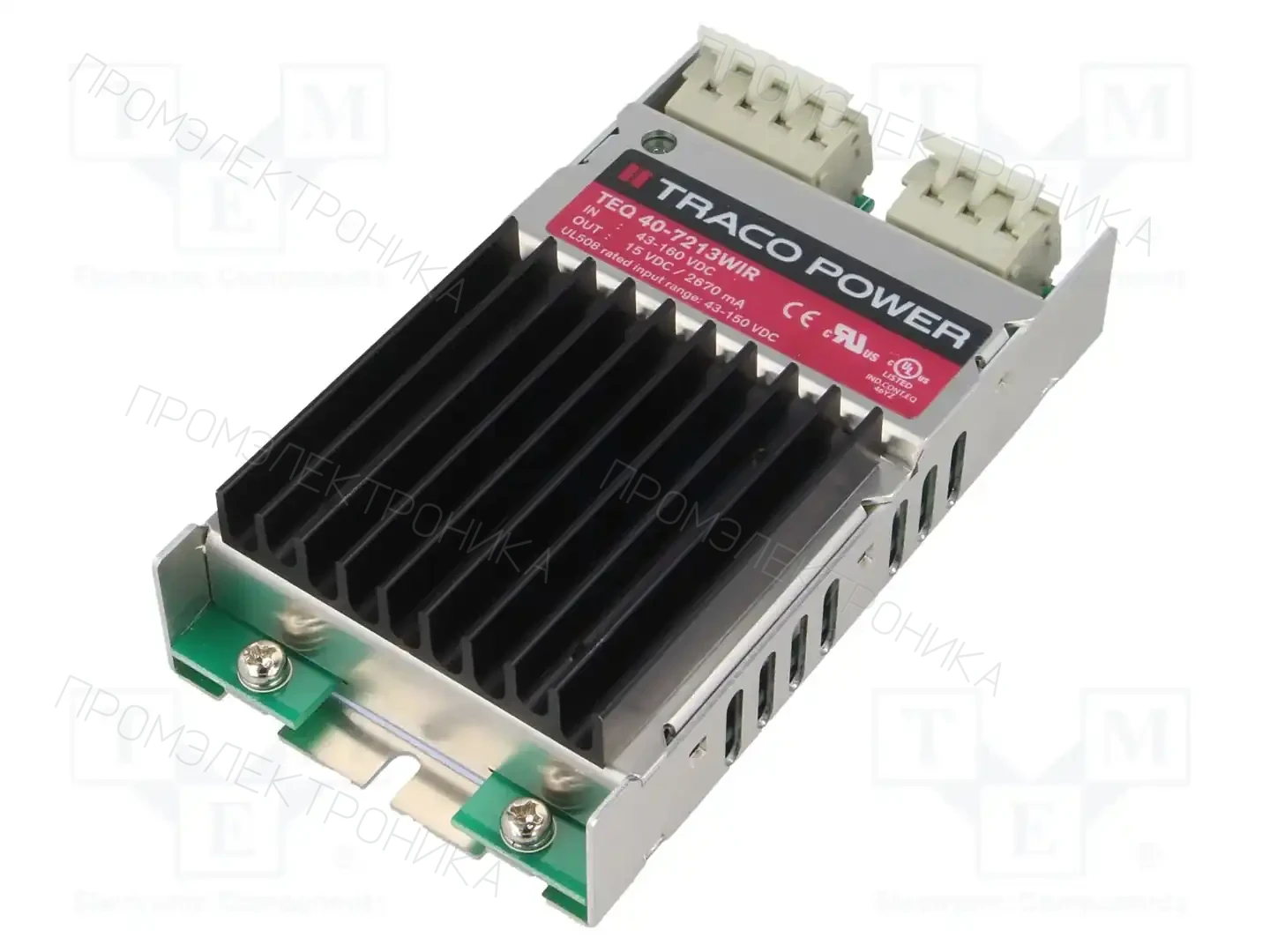 TRACO POWER TEQ 40-7213WIR — Преобразователи DC/DC