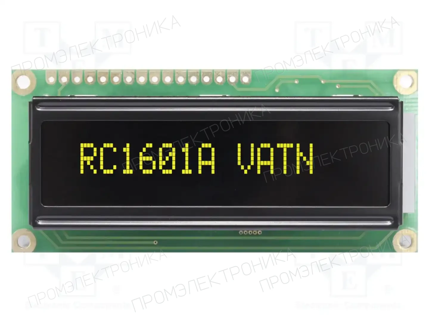RAYSTAR OPTRONICS RC1601A-LLY-JWVE — Дисплеи LCD буквенно-цифровые