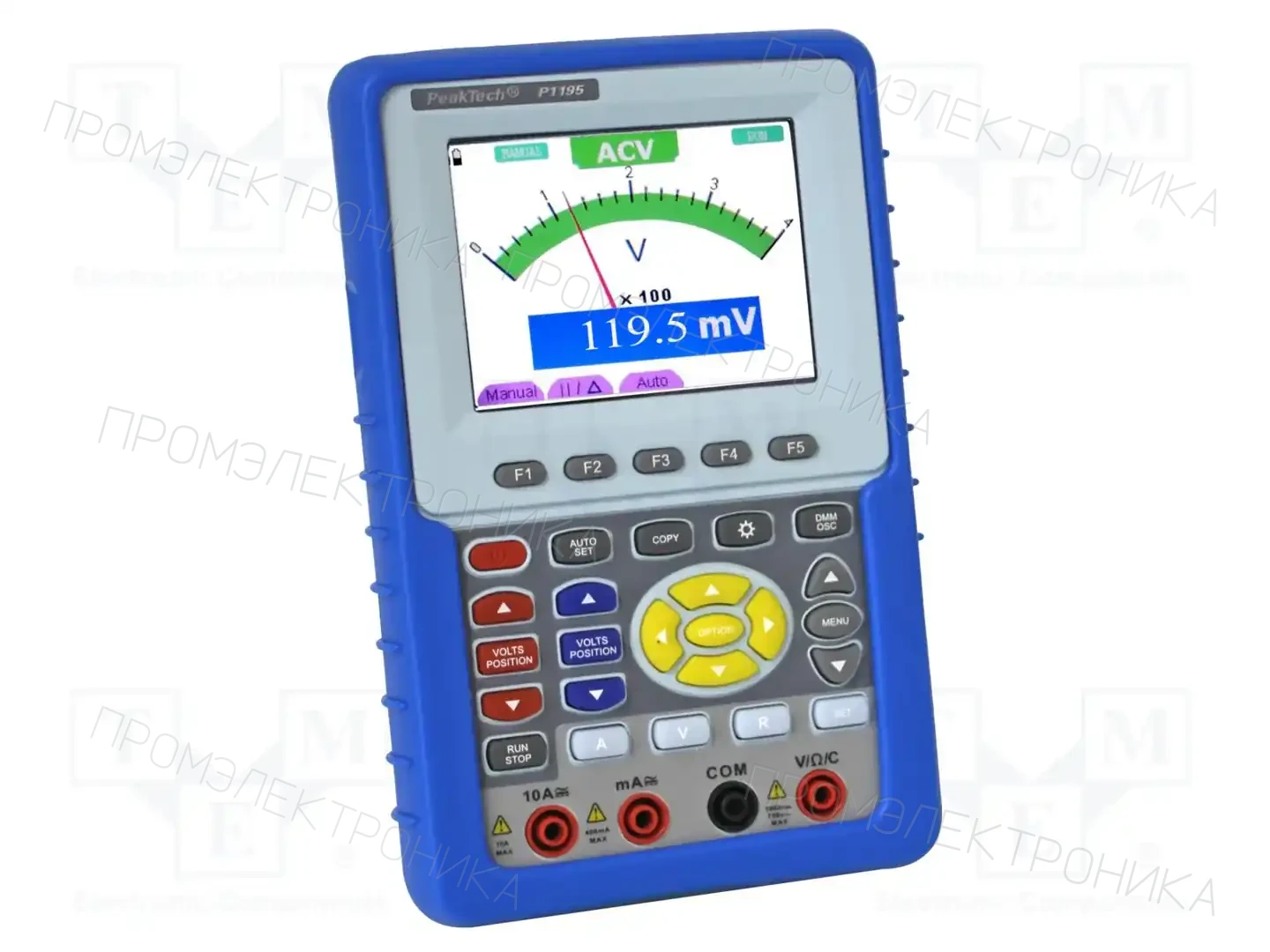 PEAKTECH P 1195 — Осциллоскопы переносные, скопометры