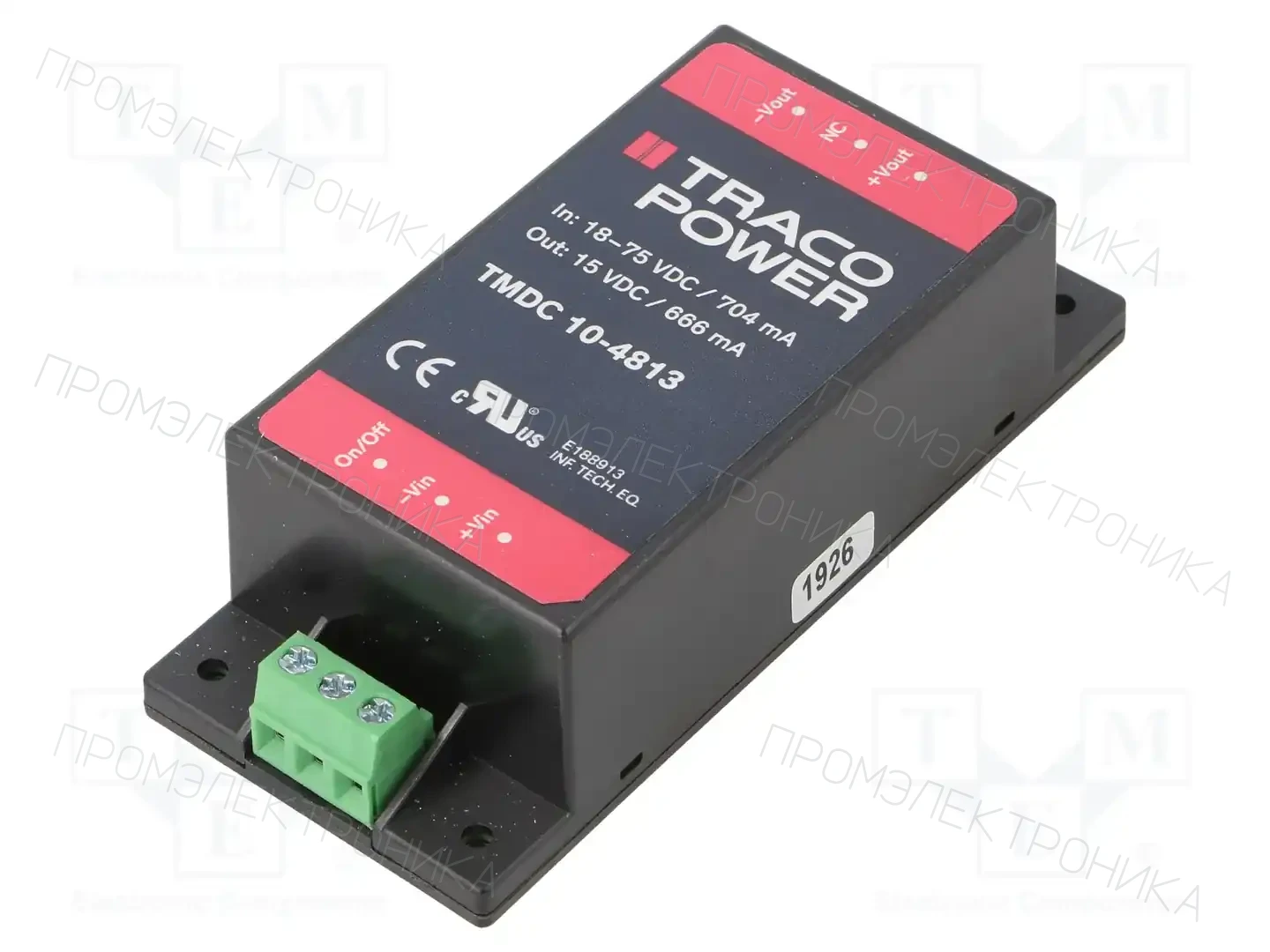 TRACO POWER TMDC 10-4813 — Преобразователи DC/DC