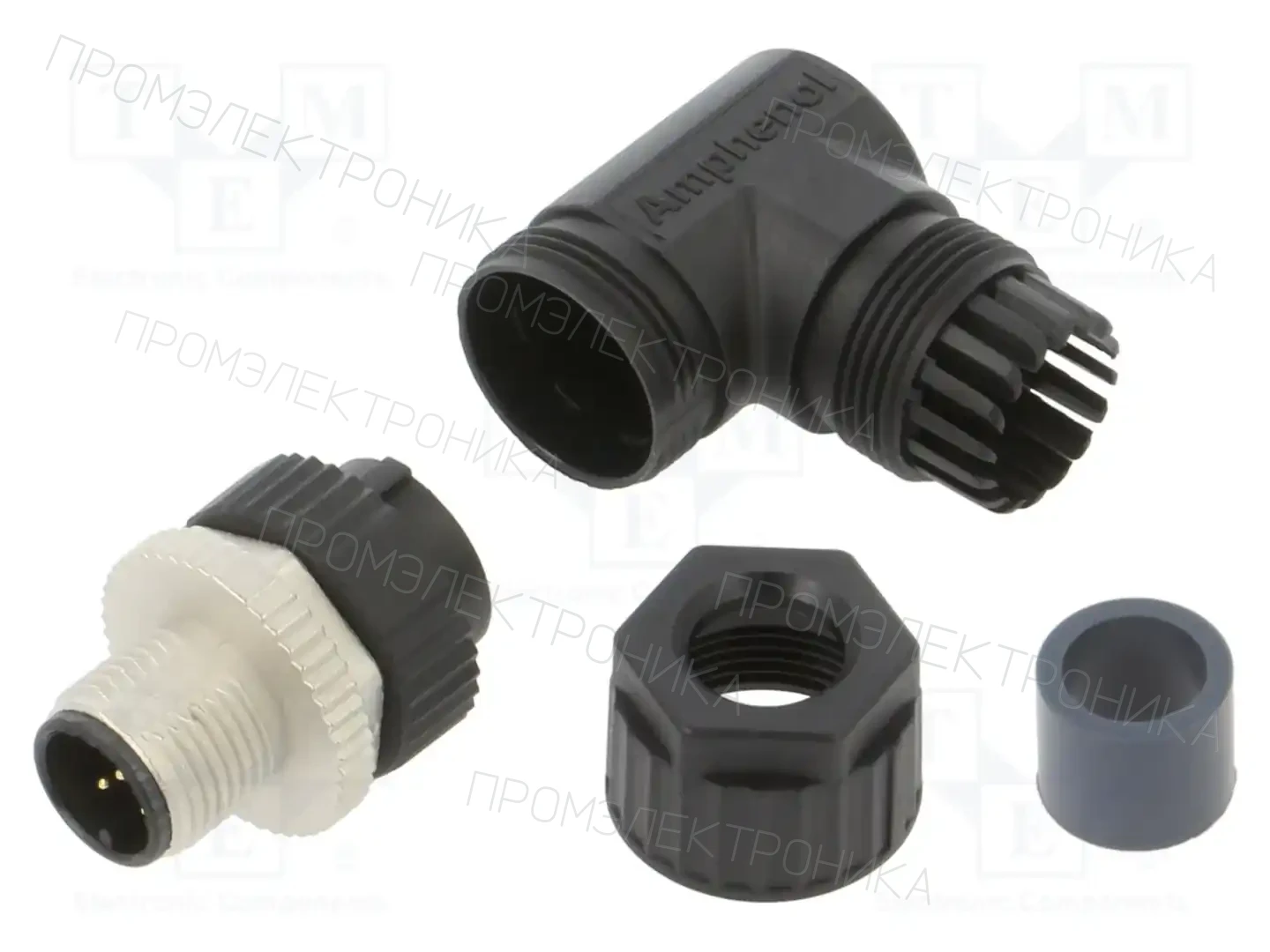 AMPHENOL LTW M12A-05BMMA-SR7001 — Вилки и гнезда M12
