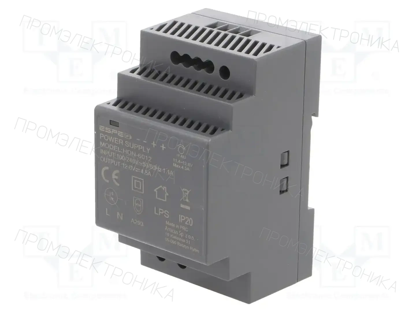 ESPE HDN-6012 — Блоки питания на DIN-рейку