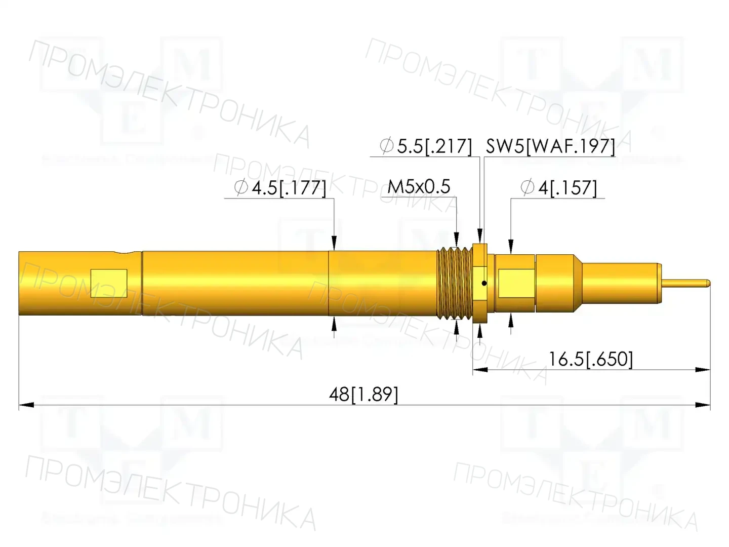 INGUN HFS-860 305 051 A 5343 Y82 M — Измерительные щупы