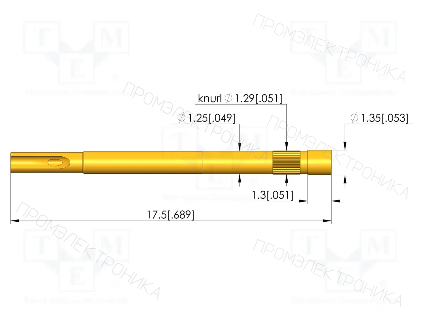 INGUN KS-00130M1-R-Z — Гнёзда для измерительных щупов