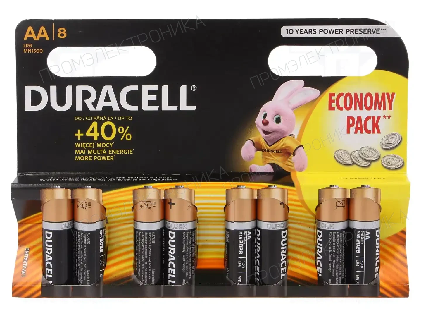 DURACELL LR6/AA/MN1500(K8) ECONOMY PACK — Батареи