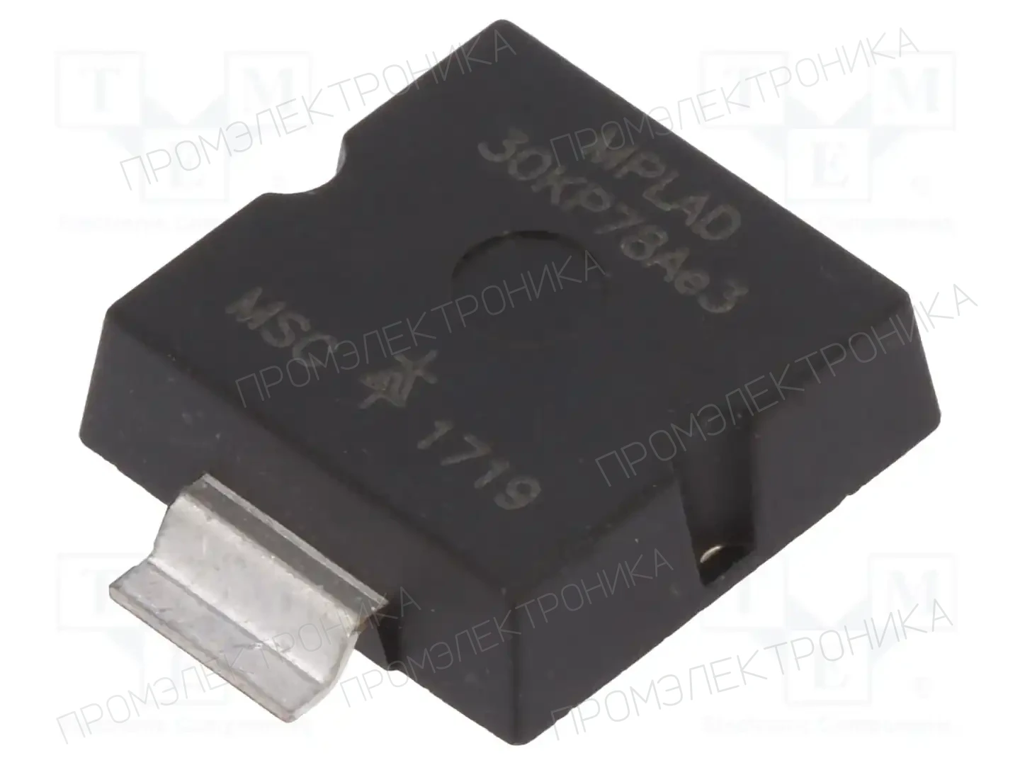 Microchip Technology MPLAD30KP78AE3 — Диоды TVS SMD однонаправленные