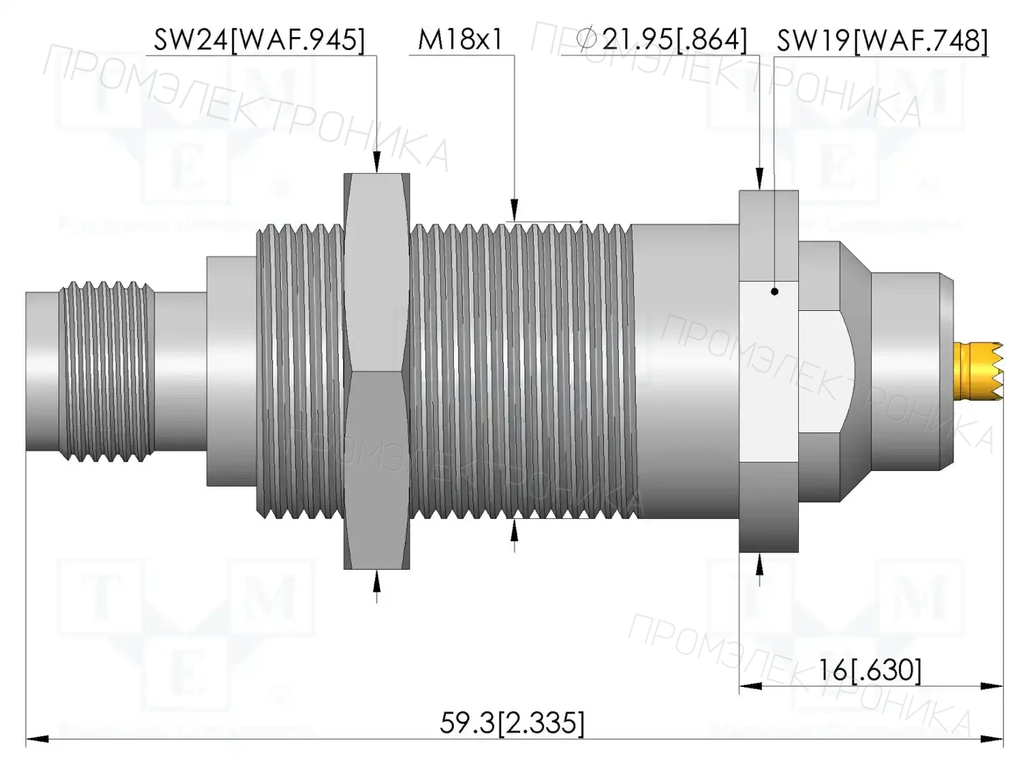 INGUN HFS-409 306 350 A 8343 M — Измерительные щупы