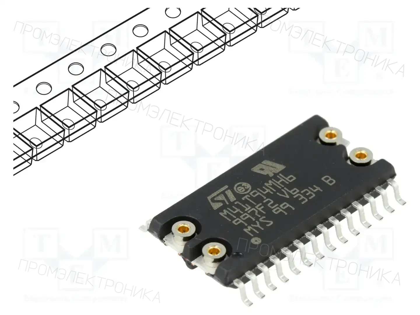STMicroelectronics M41T94MH6F — Микросхемы RTC