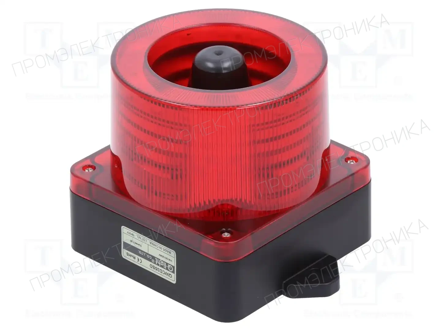 QLIGHT QWCD35SD-12/24-R — Сигнализаторы светозвуковые
