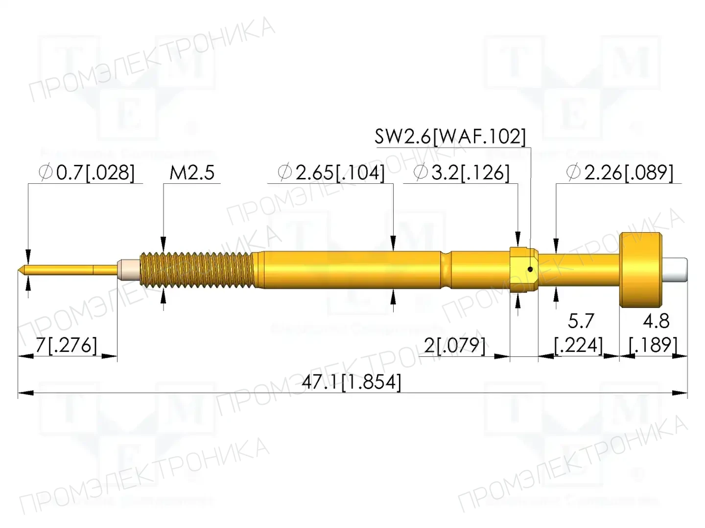INGUN DPS-465-0012 — Измерительные щупы