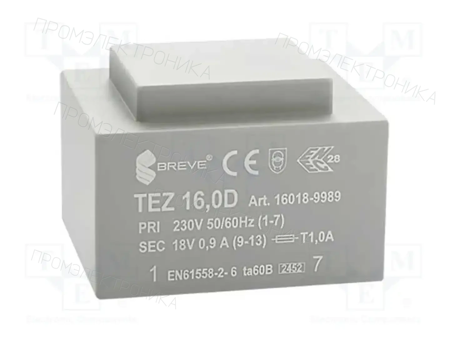 BREVE TUFVASSONS 16018-9989 — Трансформаторы PCB