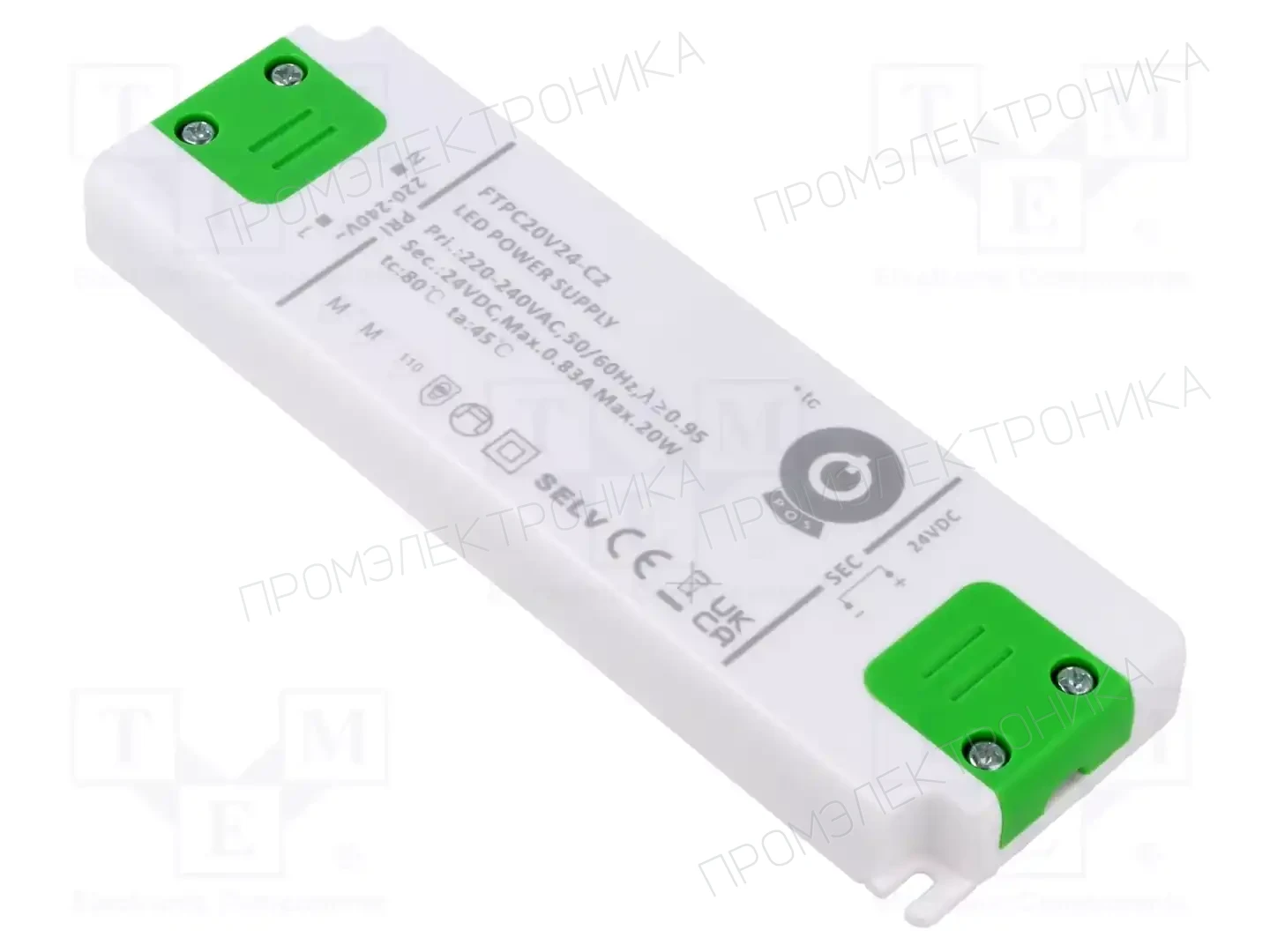 POS FTPC20V24-C2 — Блоки питания для LED