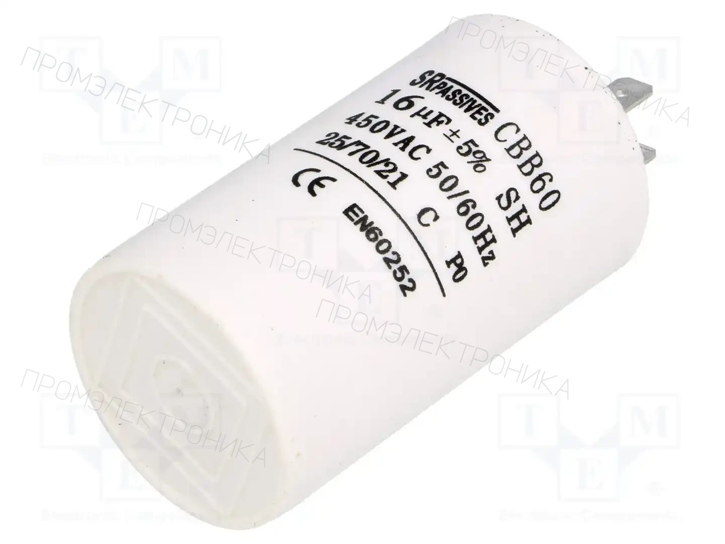 SR PASSIVES CBB60A-16/450 — Конденсаторы для двигателей