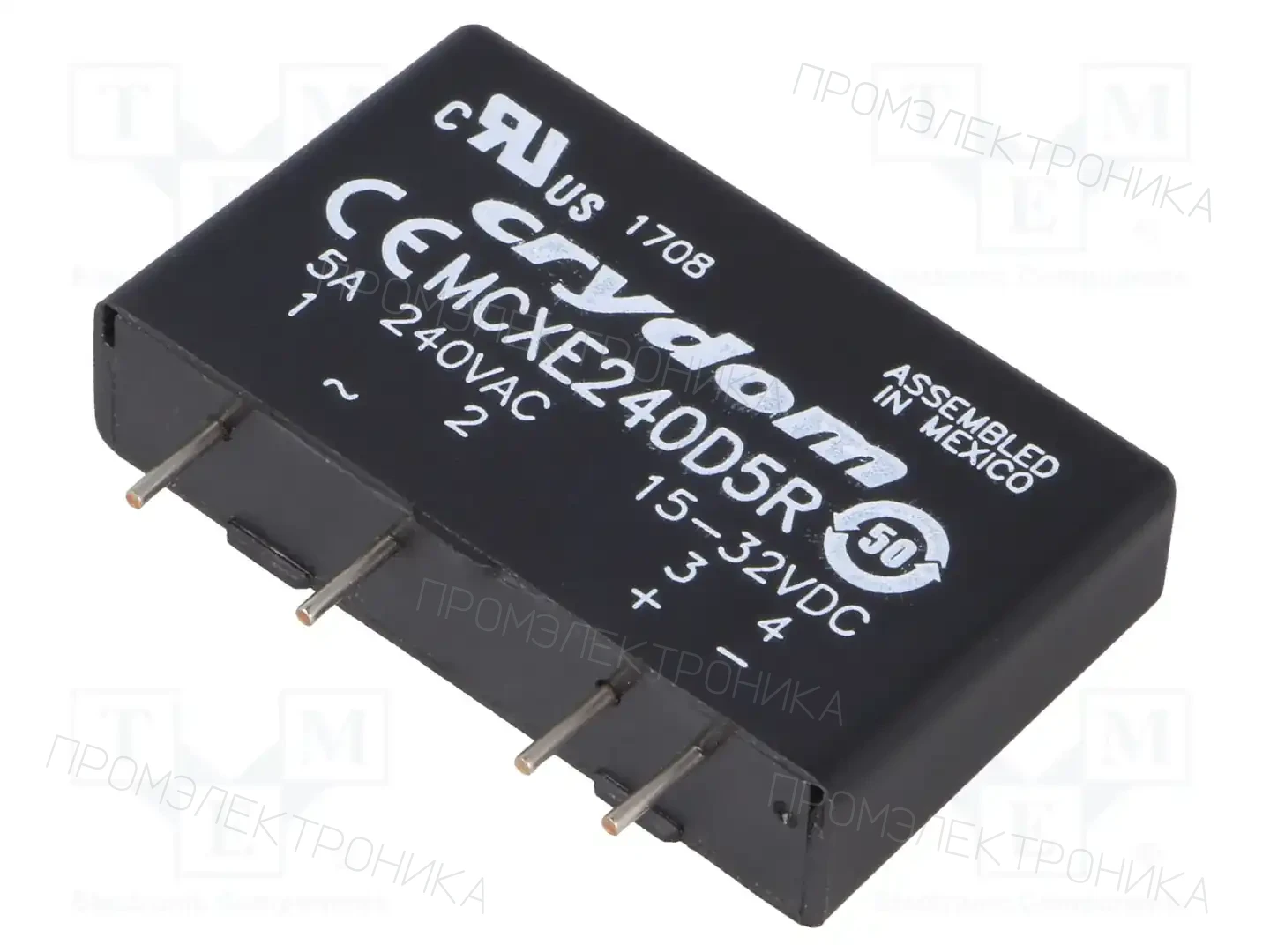 SENSATA / CRYDOM MCXE240D5R — Реле SSR однофазные