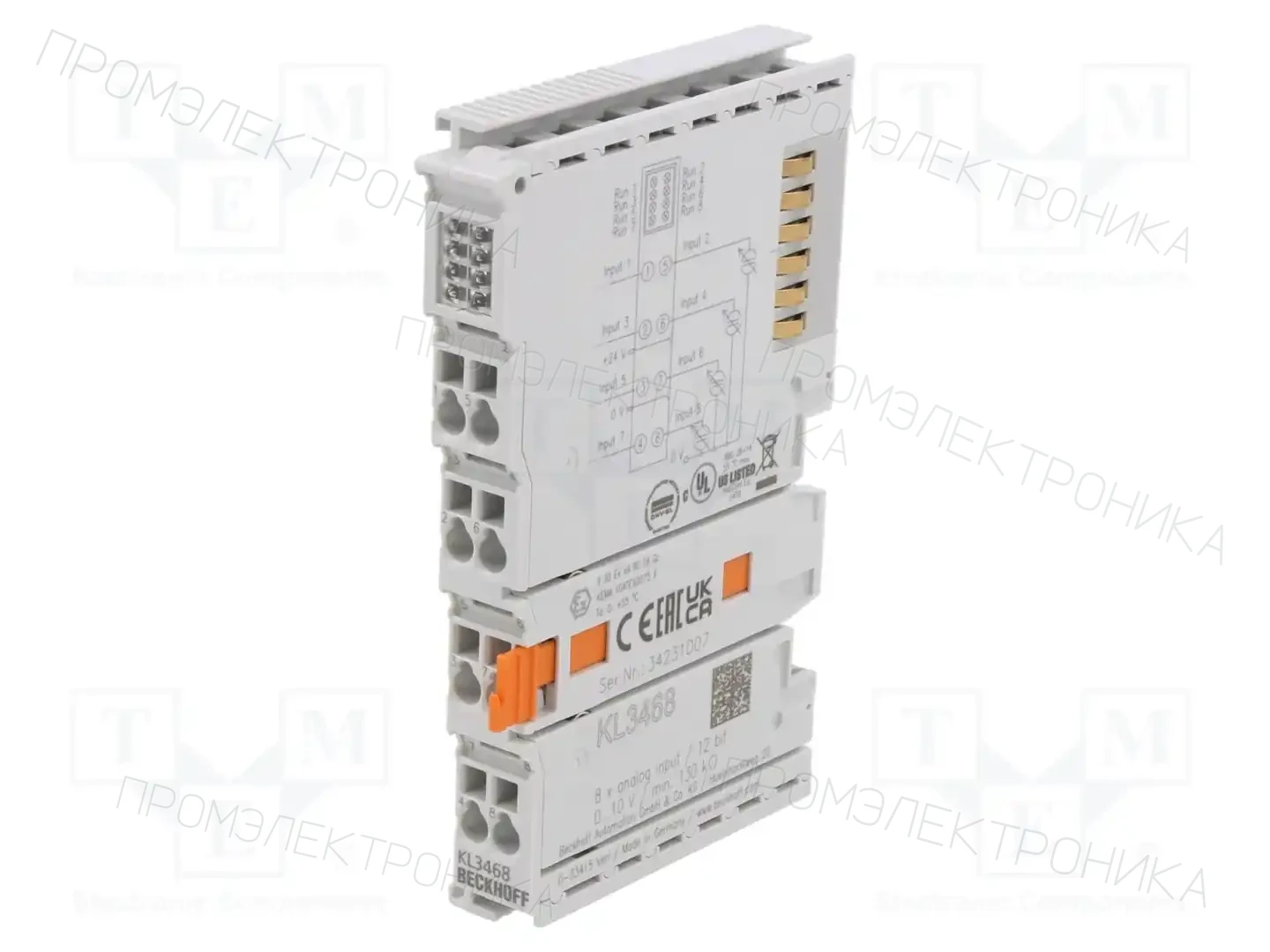 Beckhoff Automation KL3468 — Системы и модули ввода/вывода (I/O)