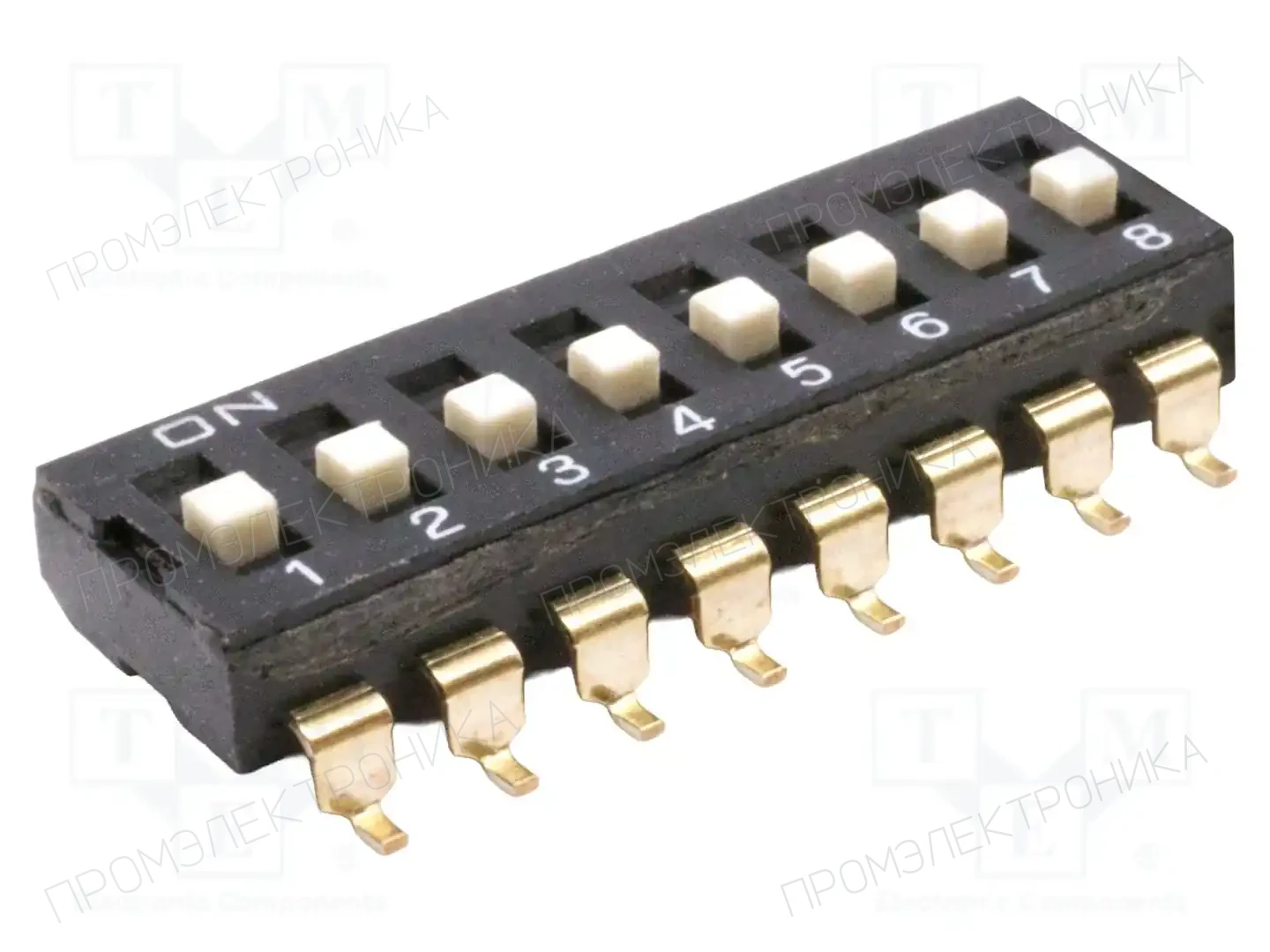 E-SWITCH KAG08LGGR — Переключатели типа Dip-Switch