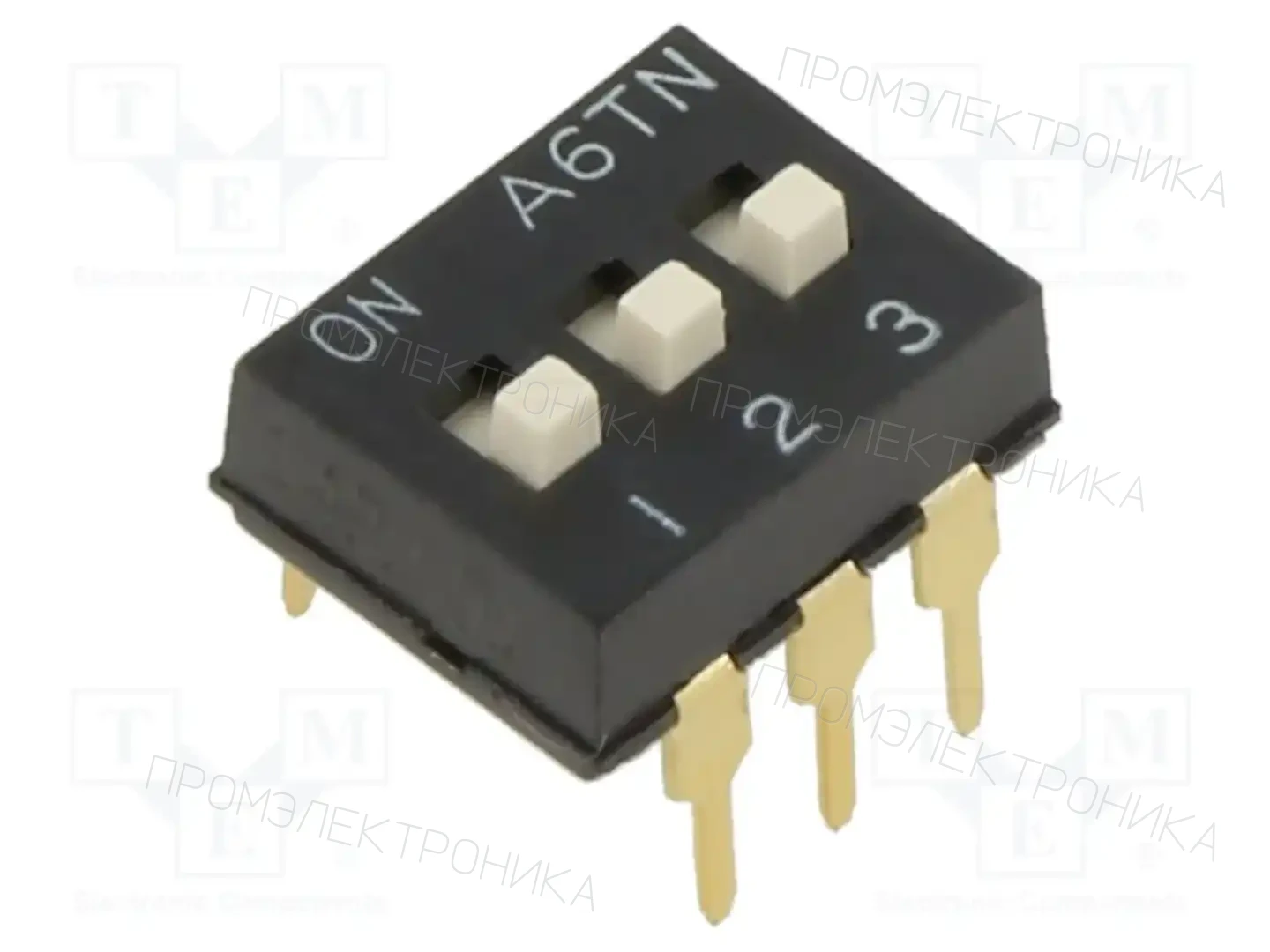 OMRON Electronic Components A6TN-3104 — Переключатели типа Dip-Switch