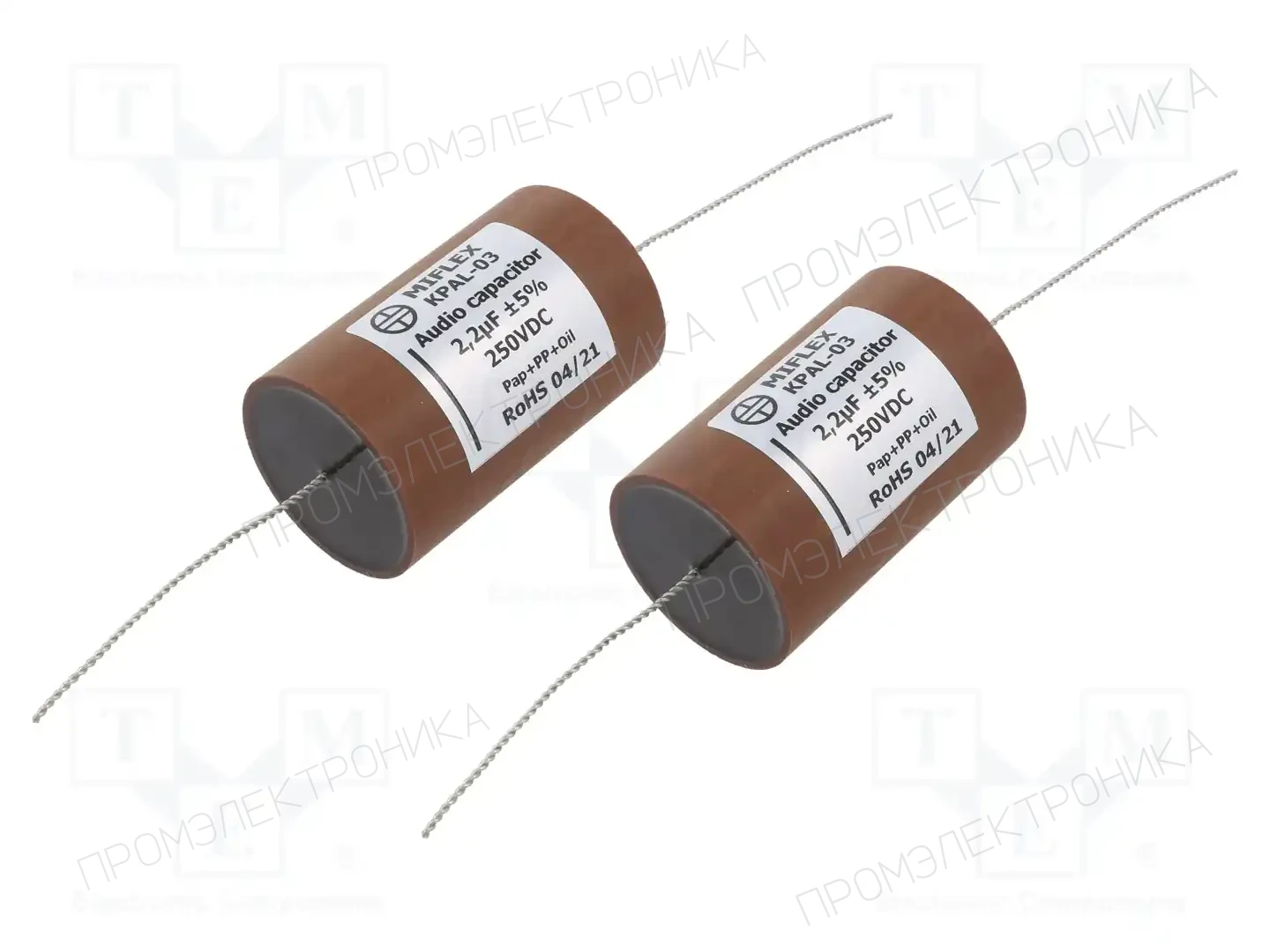 MIFLEX SOLUTIONS KPAL03F522J — Полипропиленовые конденсаторы аудио
