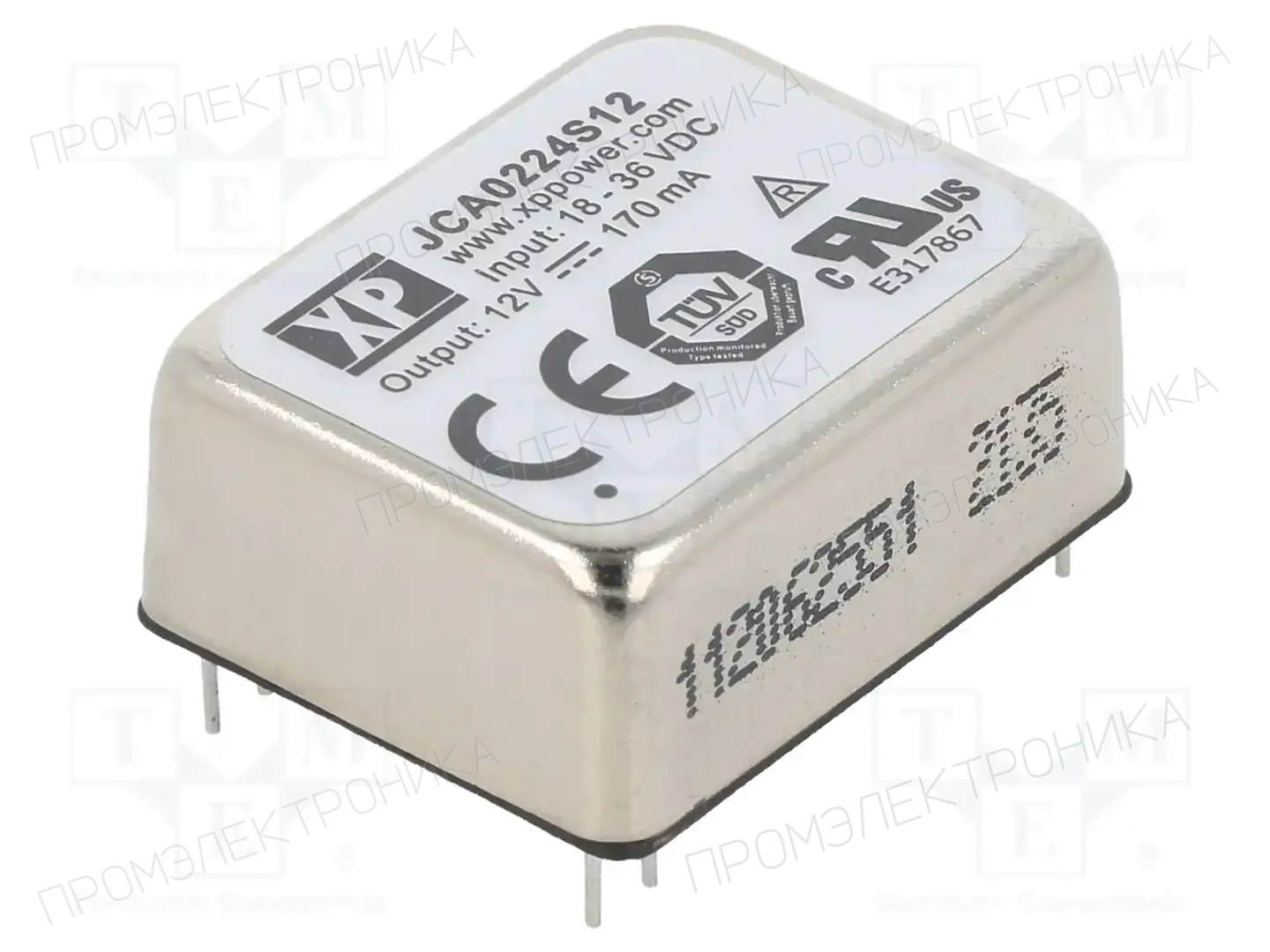 XP POWER JCA0224S12 — Преобразователи DC/DC