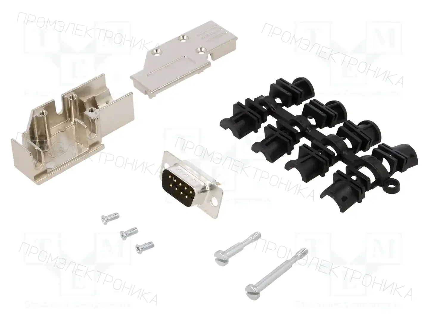 MH CONNECTORS MHDCMR9-DB9P-K — Комплектные штекеры D-Sub