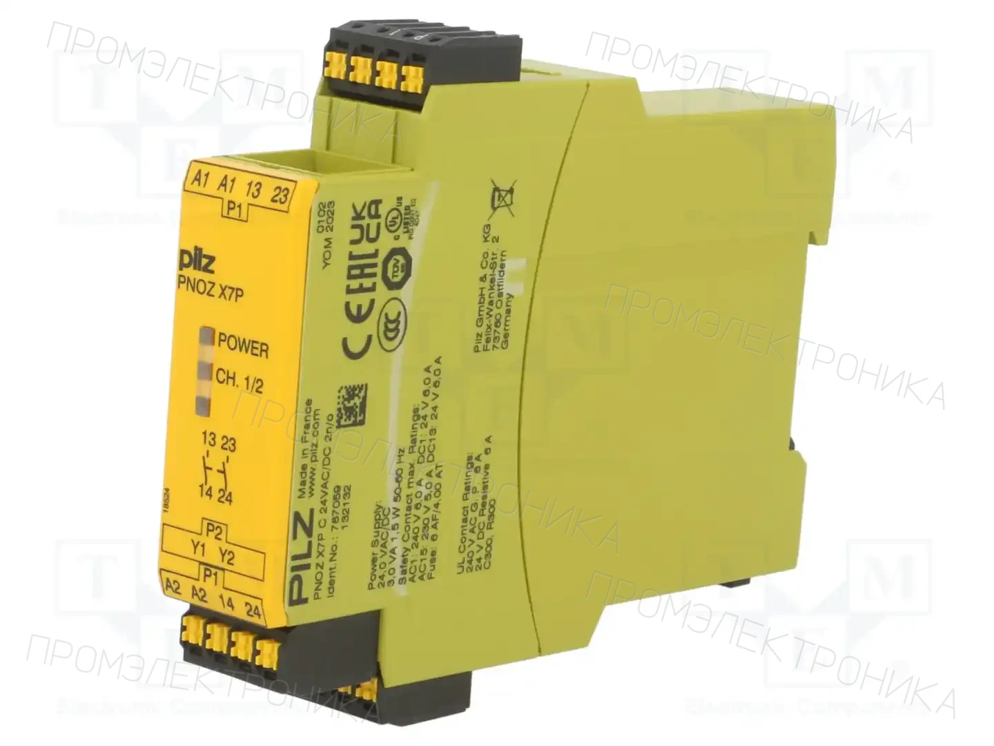 PILZ 787059 — Выключат. безопасности - мод. управления